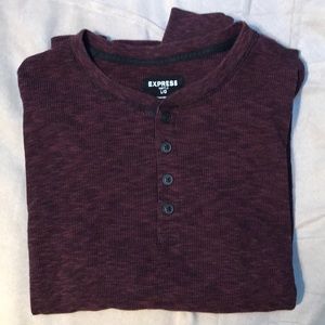 Express Long-Sleeve Henley.